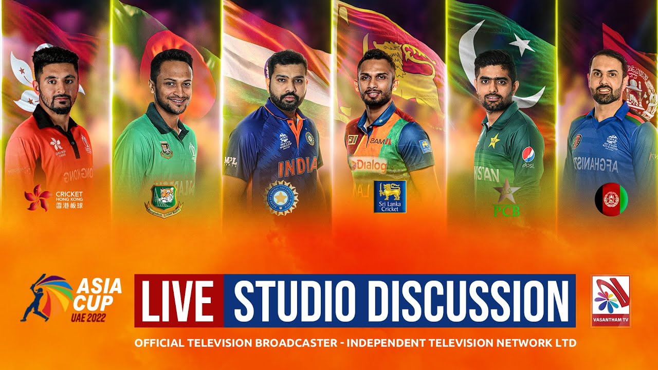 Asia Cup 2022 - Live Studio Discussion (2022-09-01)