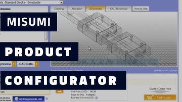 Misumi Sales & Product Configurator
