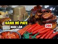 Bánh mì pate đông khách nhất Ngọc Lâm 400 cái /  ngày #hanoifood