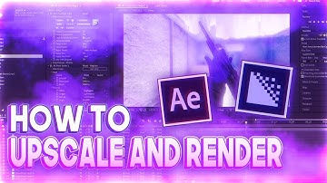 How To Upscale With Best Render Settings in After Effects [Tutorial]