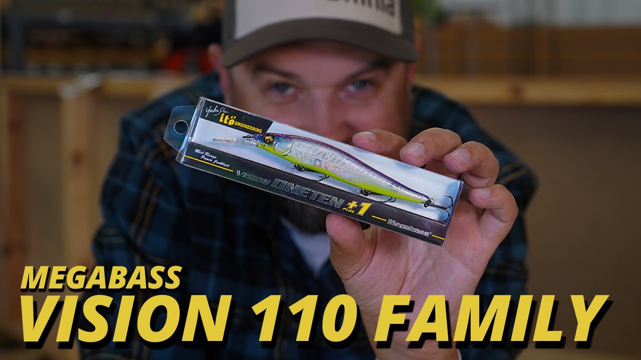 Megabass Vision 110 Family Tackle Breakdown 