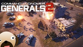 Command & Conquer Generals 2 | Zero Hour Mod | EU RAILGUNS VS BRUTAL CHINA