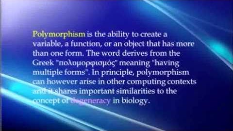 Object Oriented Programming concepts used in 3rd Generation Programming Languages