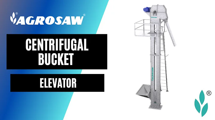 Animation of bucket elevator to vertically move your grain, seeds & pulses gently and quickly.