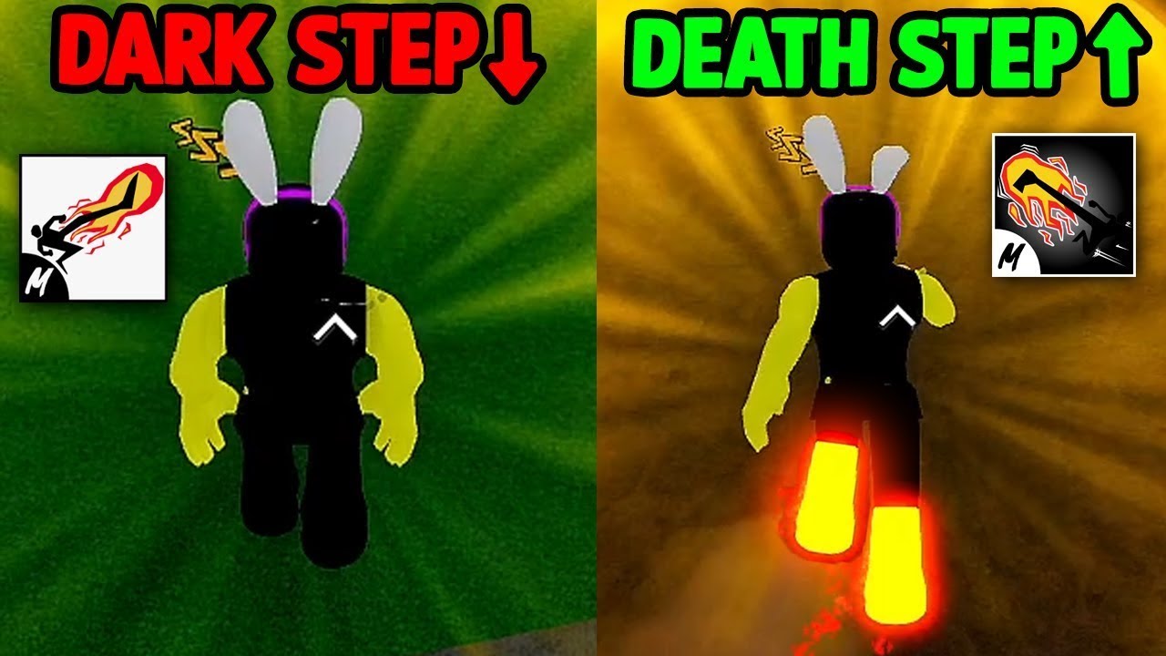 Death step. Dark BLOX. Dark Fruit BLOX Fruits avatar.