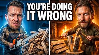 Why Medieval Woodsmen Split Timber Differently (And Got Drier Firewood Faster)