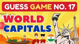 Explore the World from Home: The Ultimate Capital Guessing Game