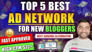 🔥Most 5 Google Adsense Alternative Ad Network In 2025 | Instant Approval Ad Network For Blogger ✅