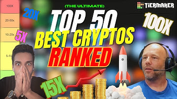 Top 50 BEST Cryptos Ranked | The ULTIMATE 2025 Tier List