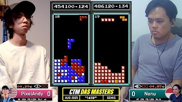 Andy, Nenu | SEMIS | Classic Tetris Monthly DAS Masters August 2025