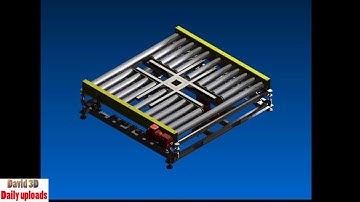 276. Pallet Rotate Conveyor || Free download 3D models