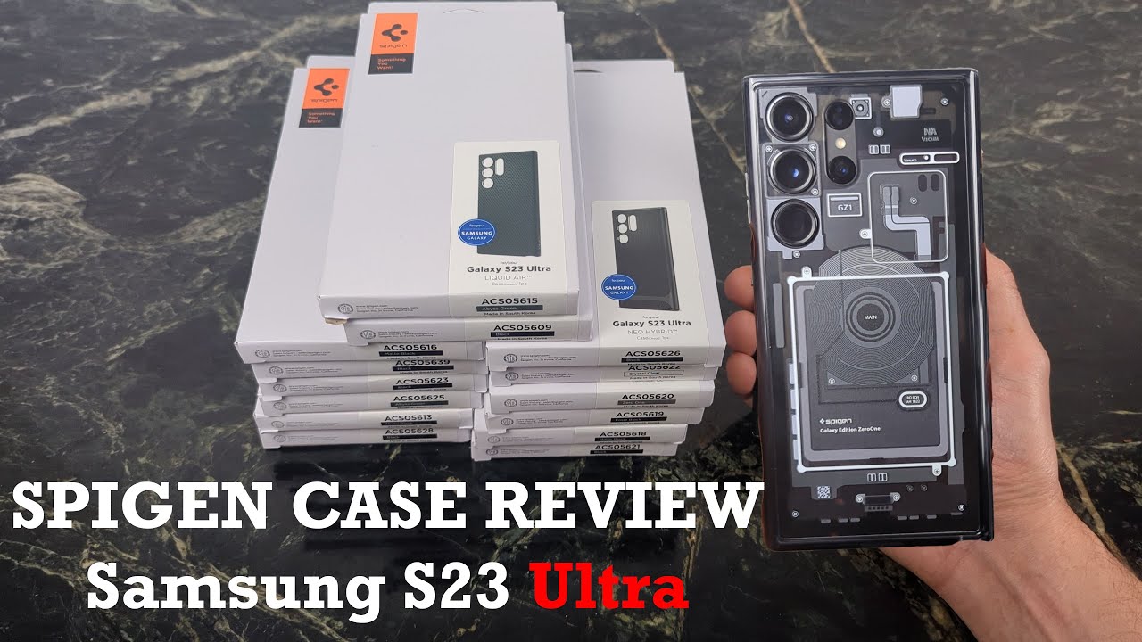 Samsung S23 Ultra Spigen Case Review : Cool Protection 