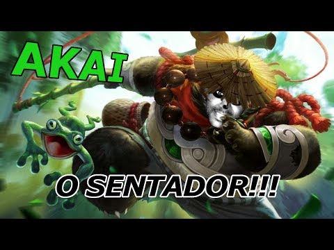 Mobile Legends: A Grande Habilidade de SENTAR!!! Jogando Ranked de AKAI!!! RANKED? 