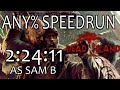 Dead Island Speed Run - Any% Sam B - WR! (2:24:11)