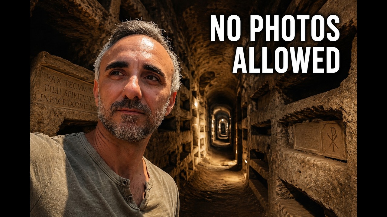 The Roman catacombs on the Appian Way