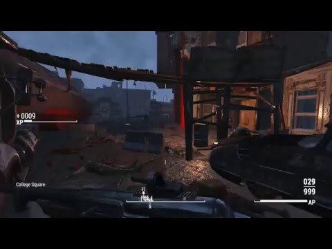 Fallout 4 - Cleaning up college square