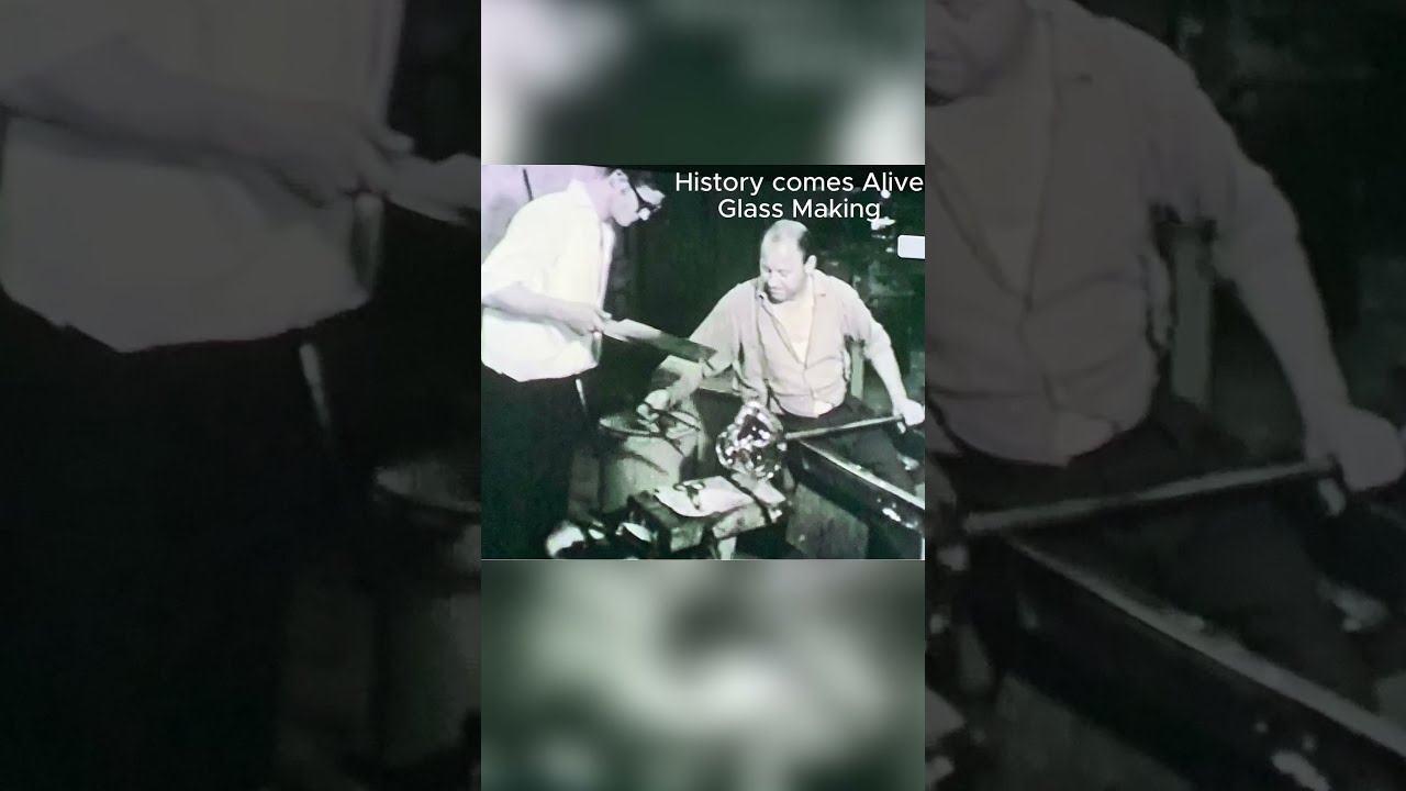 History Comes Alive Glass Making Ai Shortsvideo