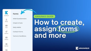 Kahunas Guide // How to create custom check-ins & habit tracking for clients