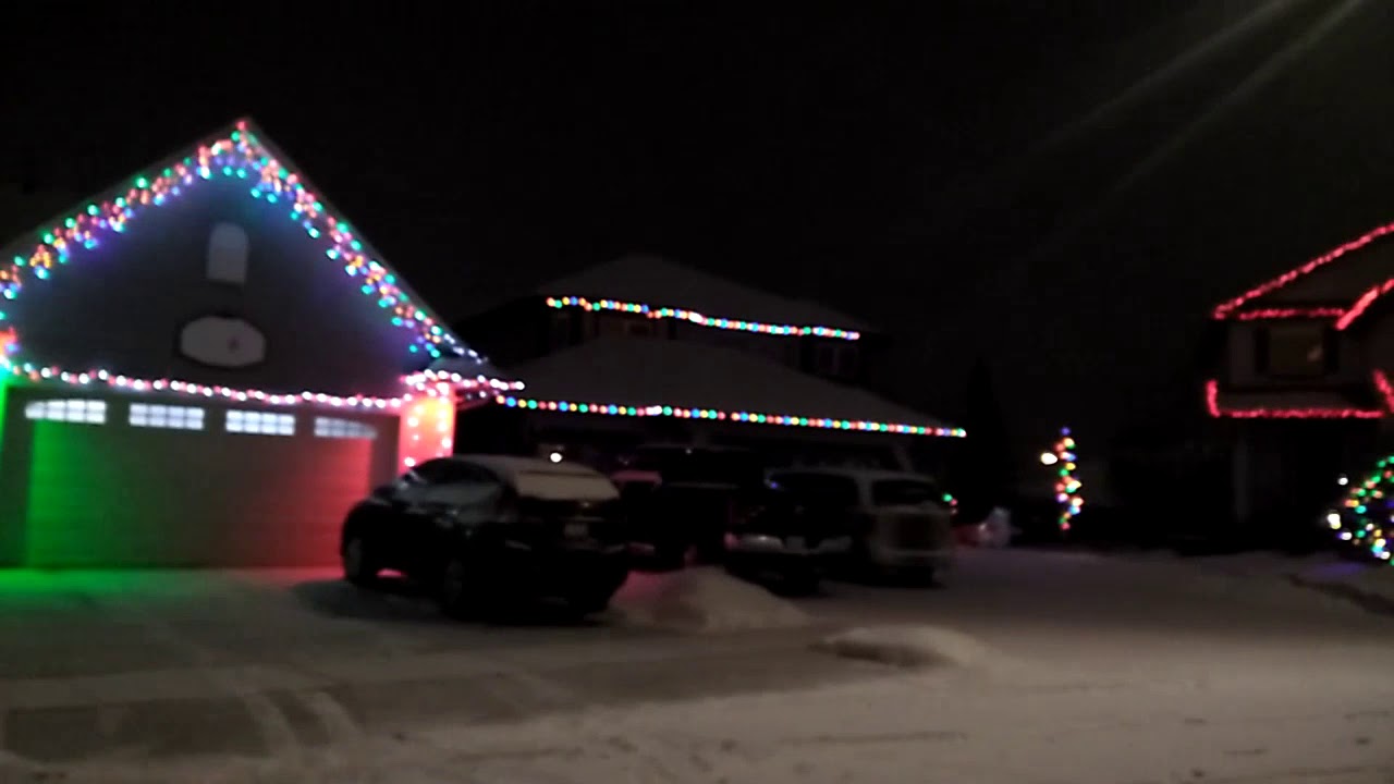 Davidson Creek Clarkdale Heritage Hills Christmas Lights Sherwood Park