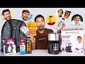 I tried famous youtubers brand products carry minati tech burner  mrbeast  more