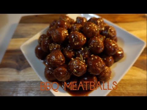 Grape Jelly Barbecue Meatballs | CROCKPOT RECPIES