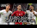 Schick ronaldo insigne  great euro 2020 goals