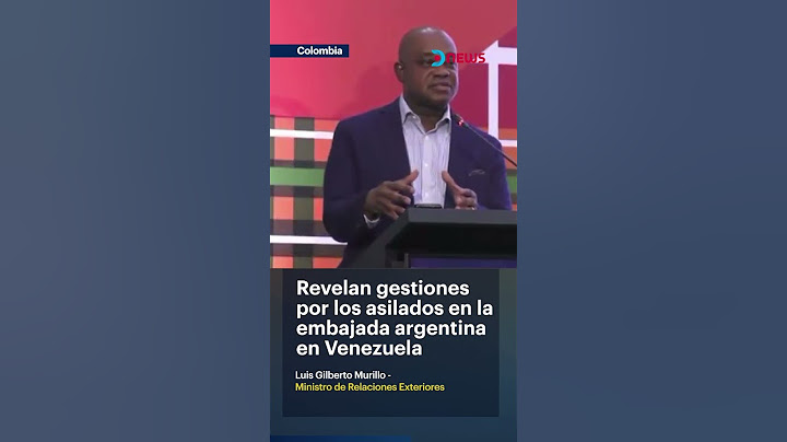 Colombia gestiona salvoconductos para los asilados en la embajada argentina en Caracas