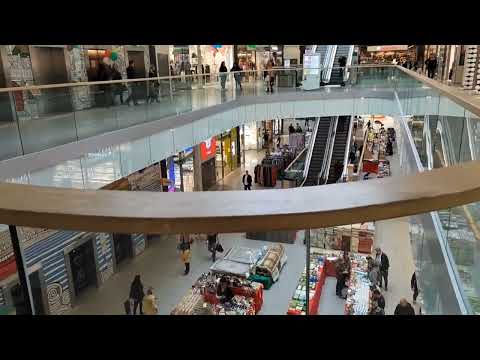 Охта Молл - торговый центр в Санкт-Петербурге. Okhta Mall is a shopping center in St. Petersburg.