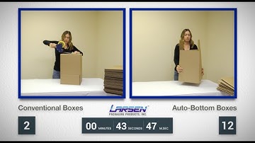 Conventional vs Auto Bottom Box Demo
