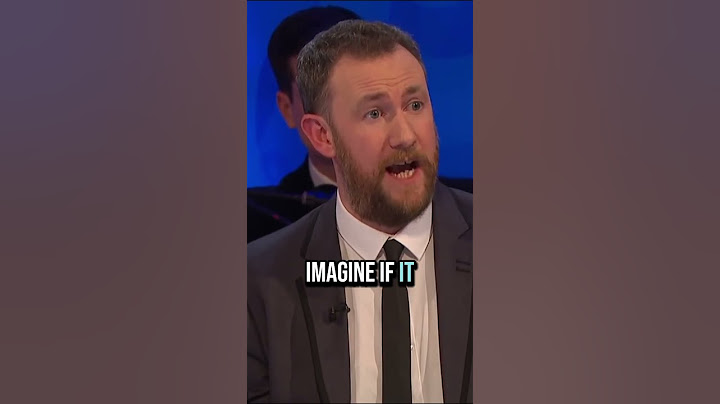 Ed improving John Lennon’s “Imagine” on 8 Out of Ten Cats Does Countdown