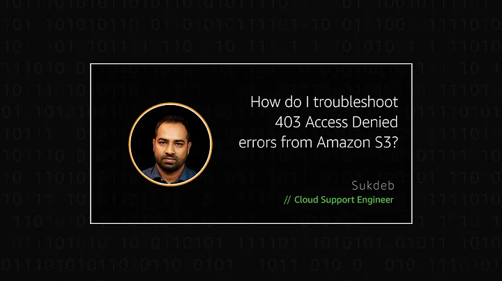 How do I troubleshoot 403 Access Denied errors from Amazon S3?