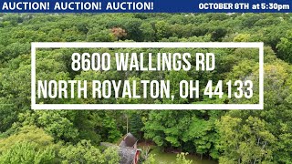 Real Estate Auction - Rustic Cabin On 3+ Acres - 8600 Wallings Road North Royalton, OH 44133