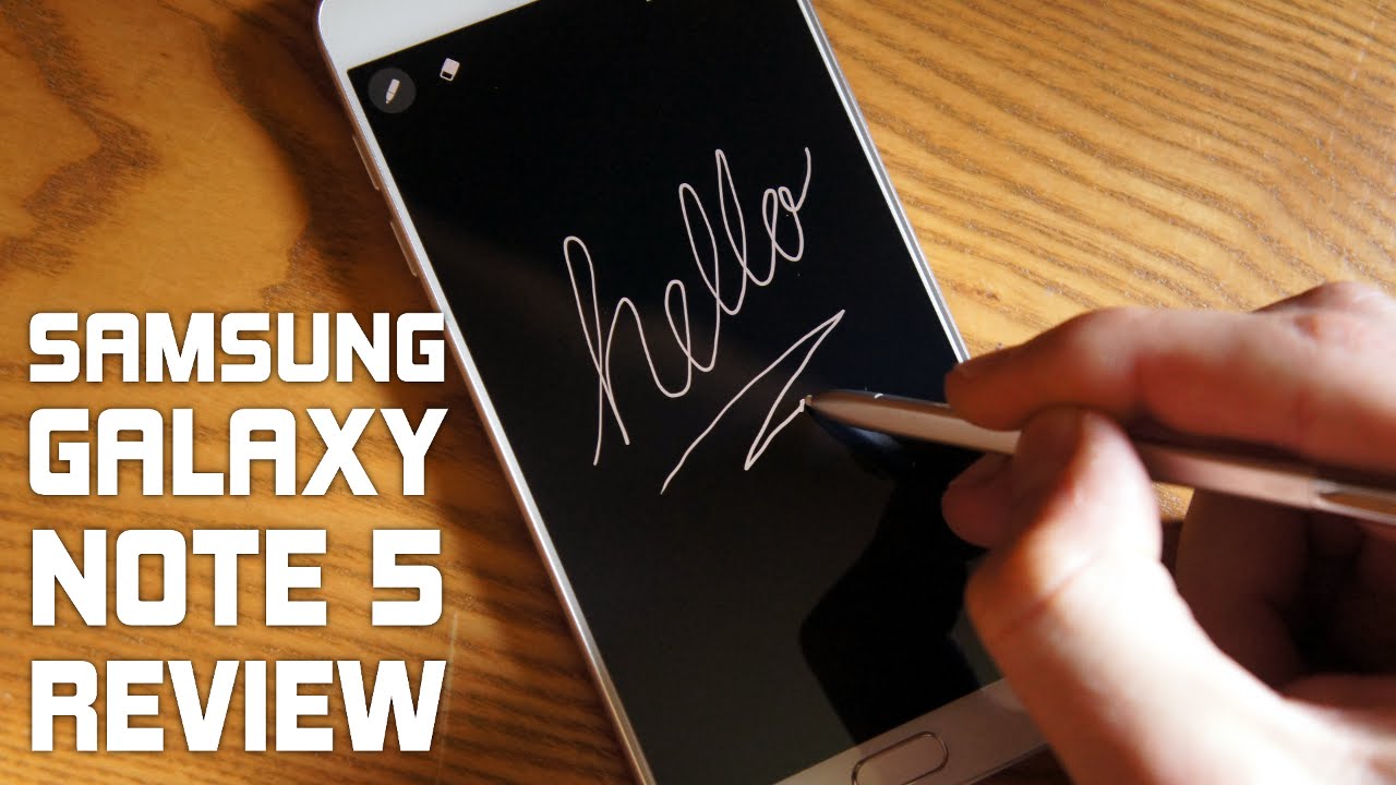 Samsung Galaxy Note 5 Review - YouTube