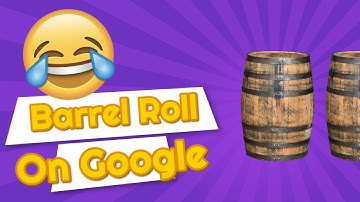 Funny Video: Google Easter Egg - Do a Barrel Roll