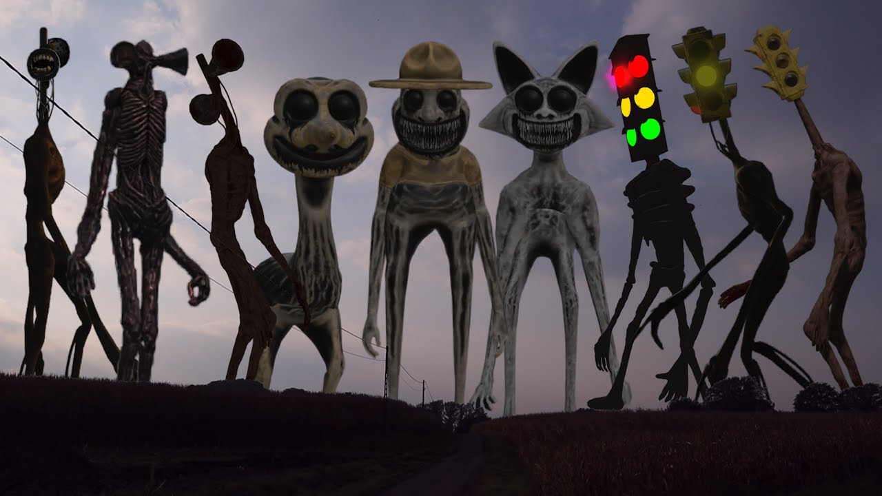 TEAM Traffic Light Head VS TEAM Zoonomaly VS TEAM Siren Head