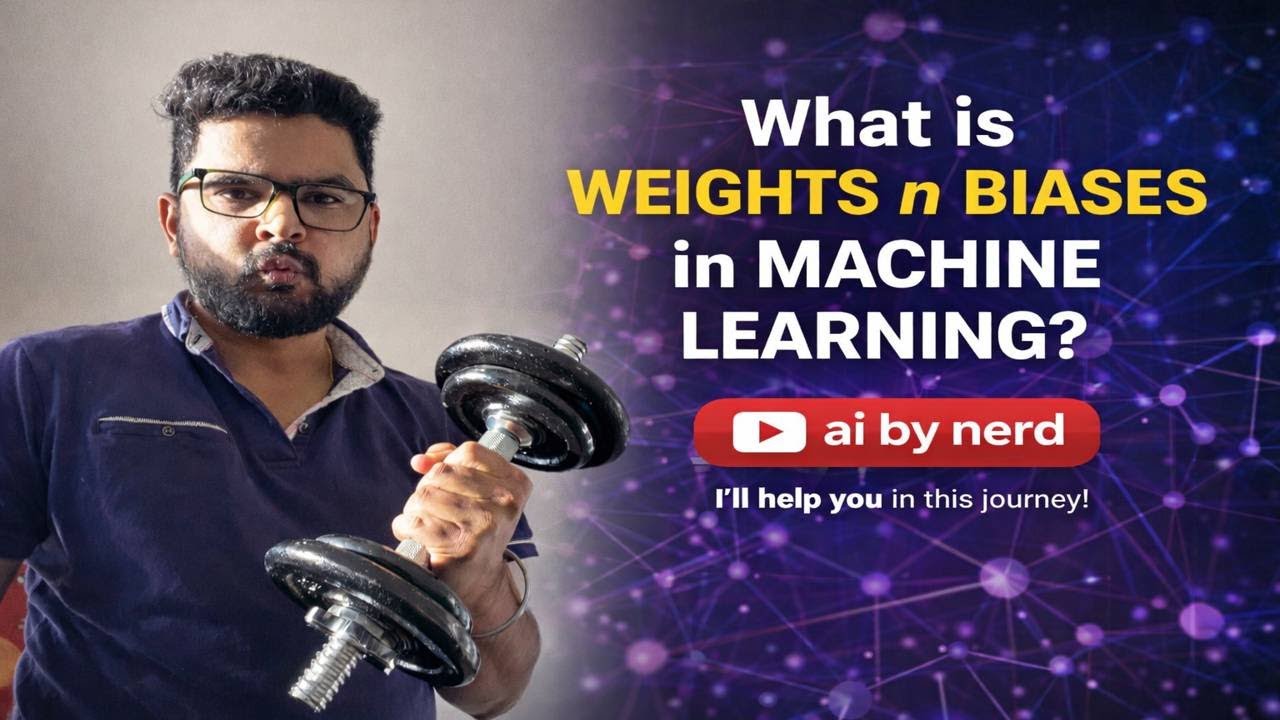 What are the weights and biases in machine learning #ai #simplylearn # ...