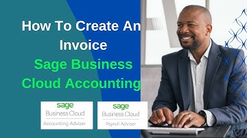 How To Create A Customer Invoice on Sage Business Cloud Accounting | Learn Sage | Zamaduna Services