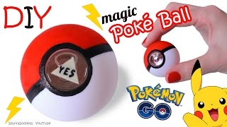DIY Magic Poke Ball - How To Make Miniature Magic 8-Ball In Pokemon Go Style