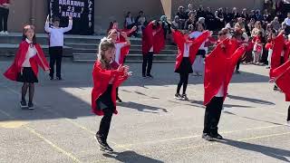 Kocaeli Gezbze Tavşanlı Ilköğretim Okulu 4A Sınıfı 23 Nisan Gösterisi Elif Beren Şentürk 23.04.2025