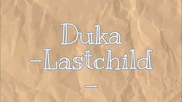 DUKA Last Child Cover Lirik - Afiq Adnan-