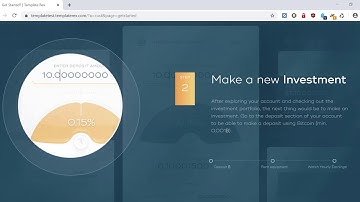 HYIP Templates For Gold Coders - Template TR014