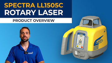 Spectra LL1505C Single Slope Rotary Laser Product Overview - The LL300S Replacement