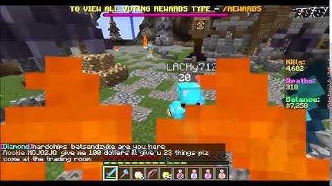 Minecraft PvP TrazeMC kill aura