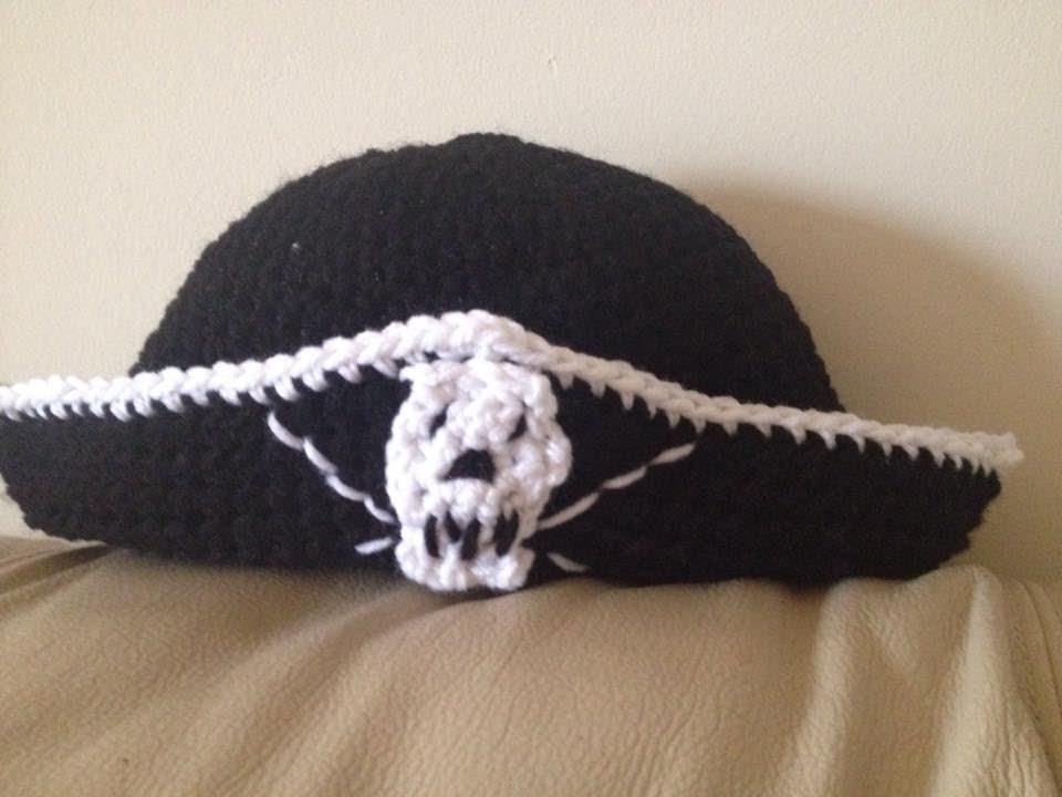 Haloween Crochet - Pirate hat in Tamil 