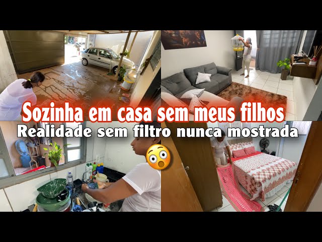 Sozinha em Casa Sem Meus Filhos 😳 Rotina nunca mostrada|| Realidade sem filtro 
