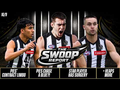 Pies CHASING A BLUE!? 🤯 Star Pies' SURGERY 👀 Contract LIMBO + Heaps More | The Swoop Report 16/9