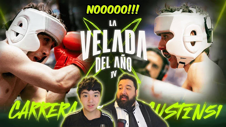 CARRERA VS AGUSTIN51 | LA VELADA DEL AÑO 4 | EL MEJOR INICIO!!! |