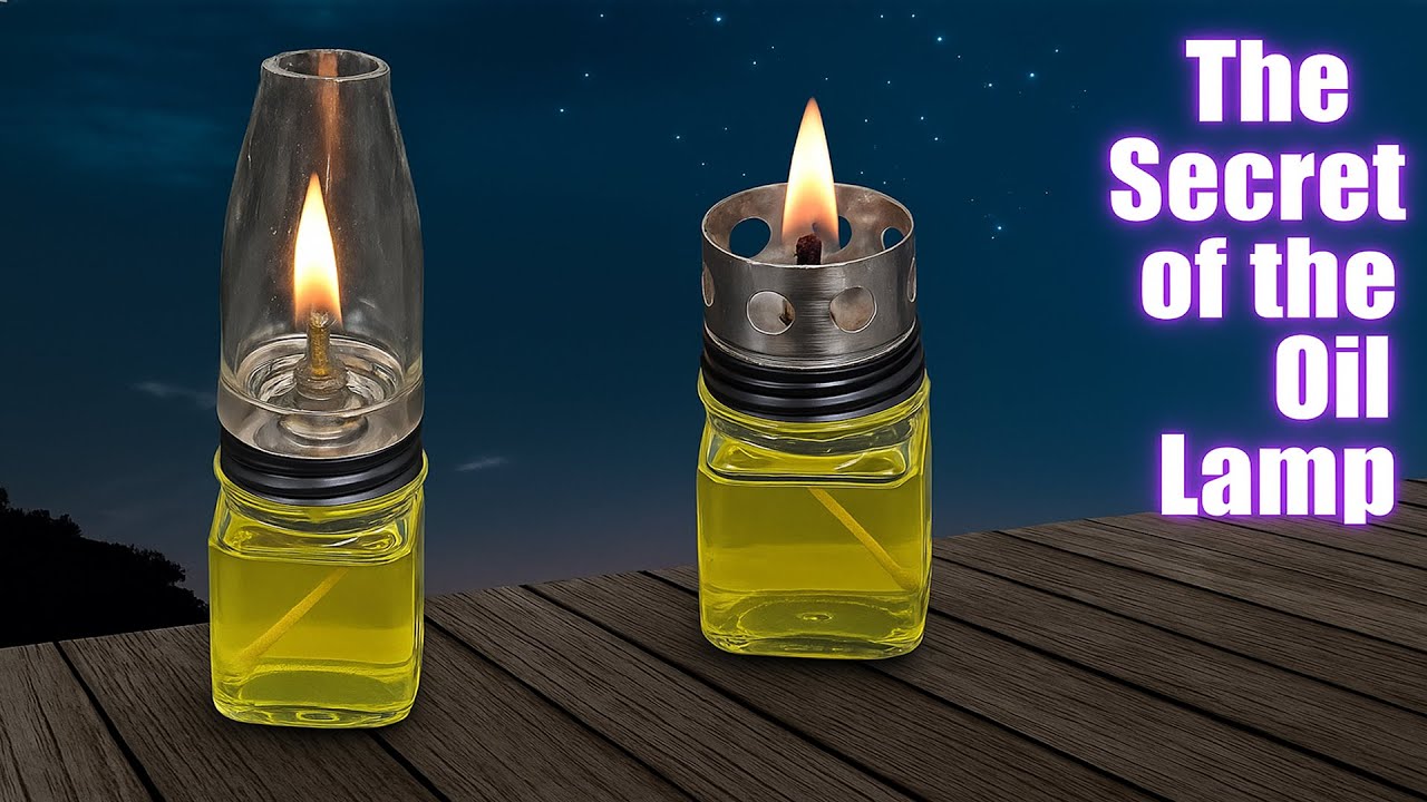 How to make the most unique oil lamp in the world