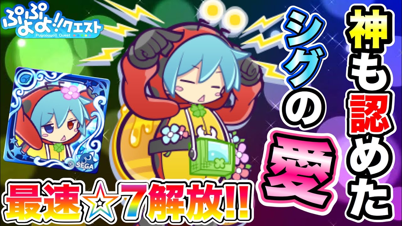 トップ ぷよぷよ シグ かわいい