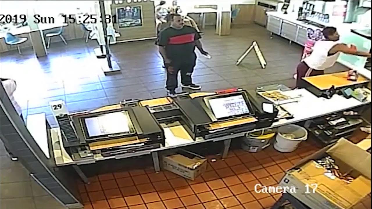 McDonald's Manager Throws Blender at Customer for Throwing Food YouTube